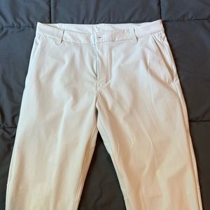 Lululemon Commission Regular Pant Waist(32) Length(32) (Color: Bone)